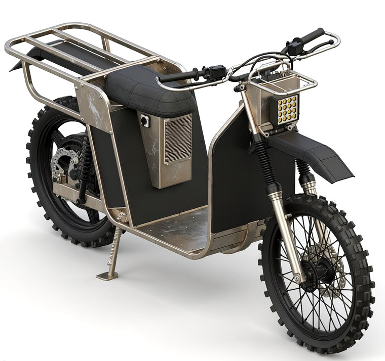 The Galvbike electric dirt bike