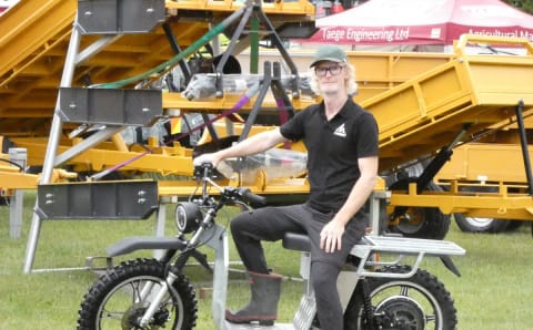 Otago Daily Times article about the Galvbike